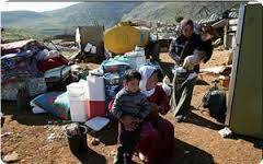 Israel evacuates 35 Palestinian families in the occupied Jordan valley...correction