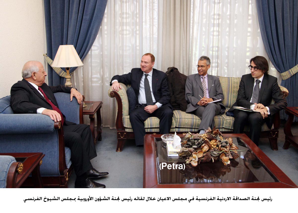 Jordan, France discuss parliamentary cooperation