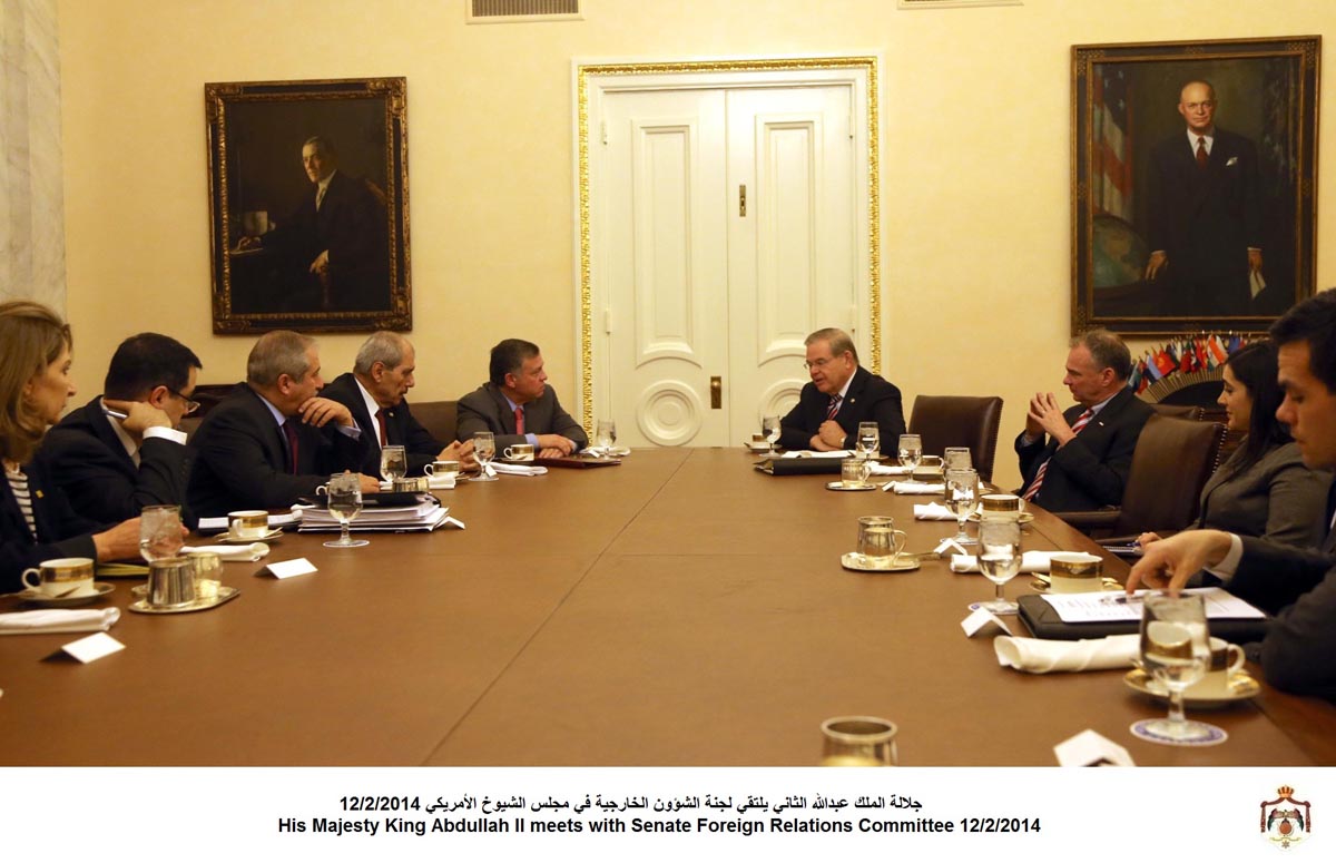 King meets Foreign Relations Committee