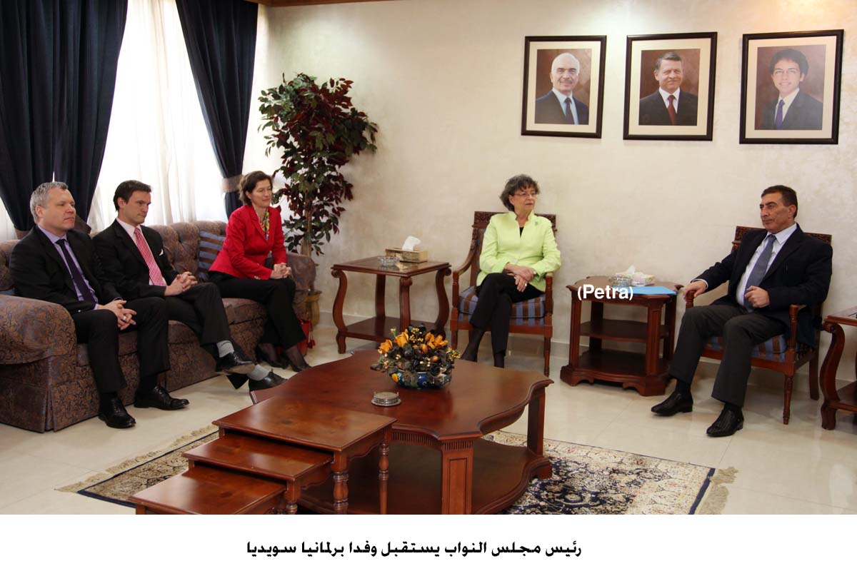 House speaker meets Swedish parliamentary delegation
