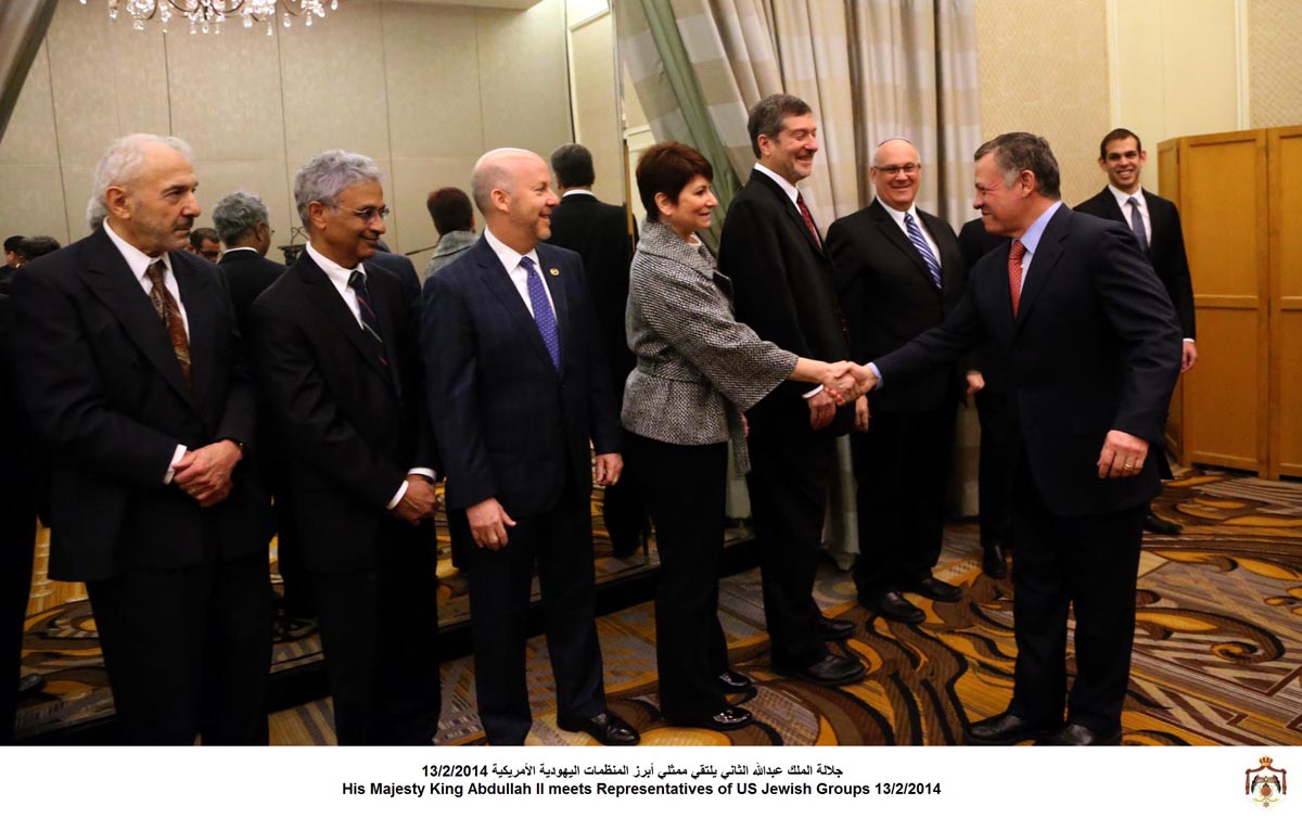 King meets representatives of Jewish organizations in Washington