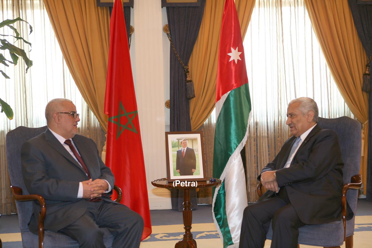 Jordan, Morocco prime ministers hold talks on economic ties