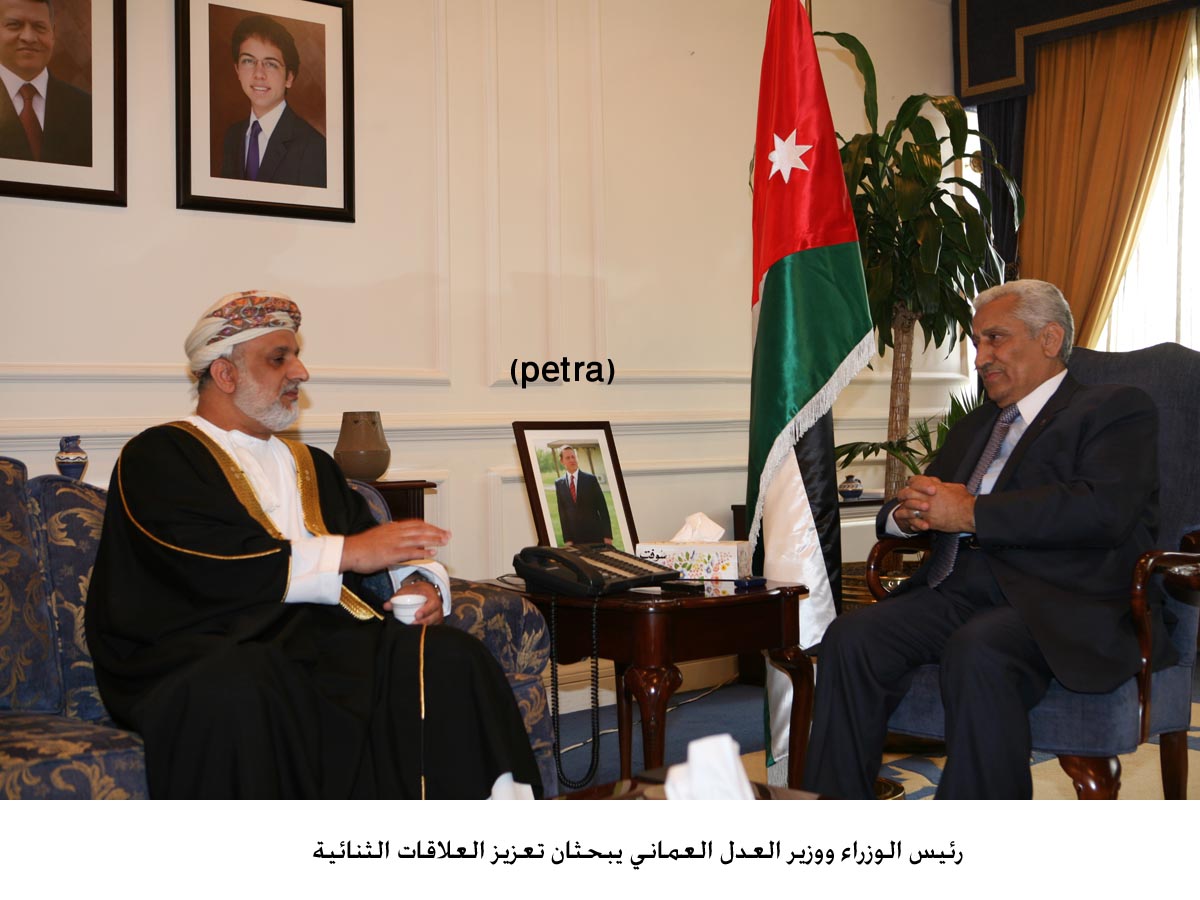 Jordan, Oman discuss judicial cooperation