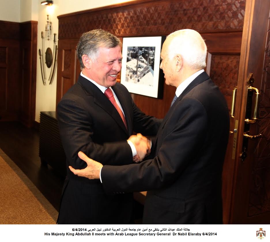 King receives chief of Arab League