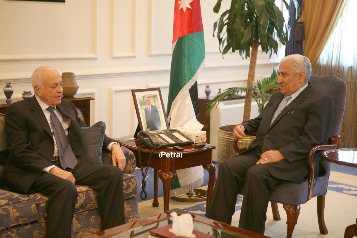 PM, Arab League chief discuss Mideast peace, Syria