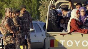 Jordan borders guards receive 1,264 new Syrian refugees