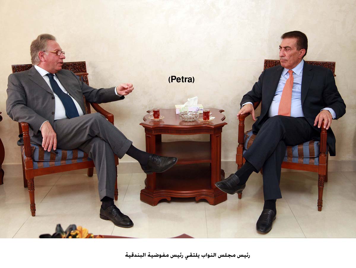 Tarawneh briefs president of Venice Commission on Jordan reform process