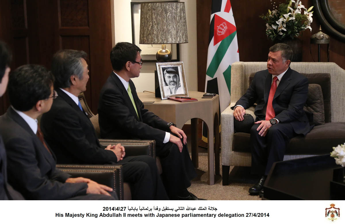 King: Jordan keen to enhance ties with Japan