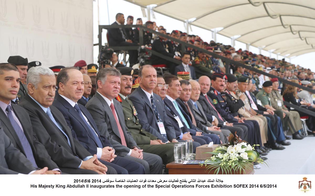 King opens SOFEX 2014
