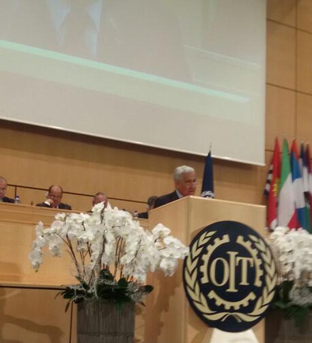 Prime Minister delivers Jordan’s speech at ILO conference