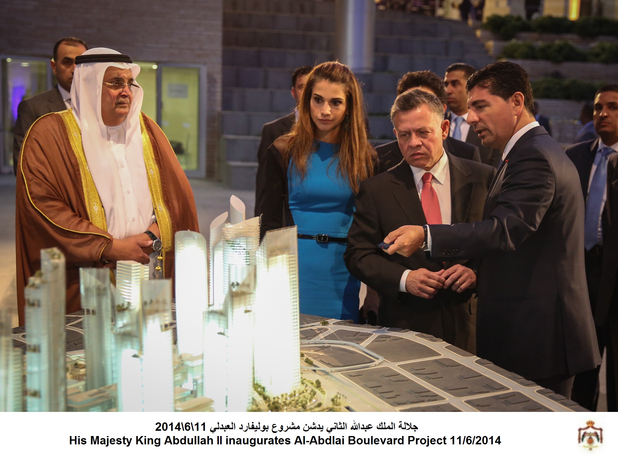 King inaugurates Abdali Boulevard