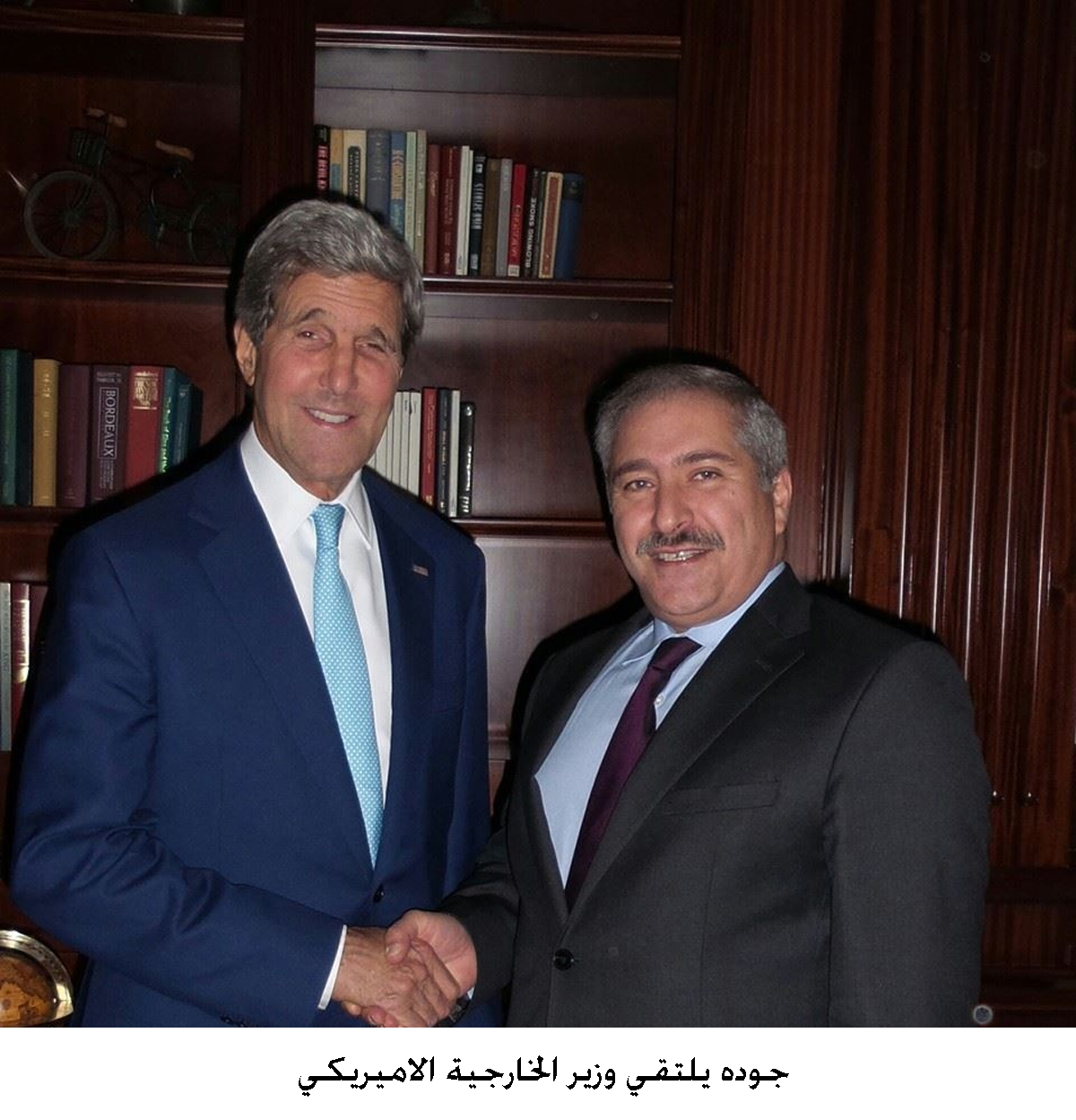 Foreign minister, U.S. Secretary of State discuss Syria, Iraq