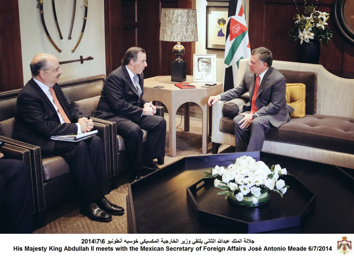 King, Mexican FM discuss ties, region