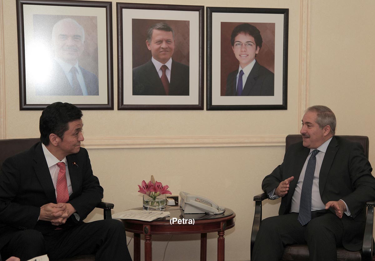 Foreign minister, Japanese official discuss ties, Gaza
