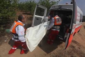 Palestinian teams recover two bodies from rubble