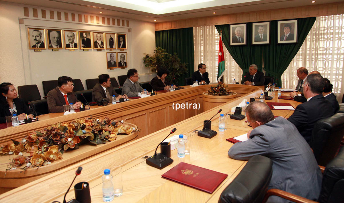 Thailand provides Jordan with rainmaking technology