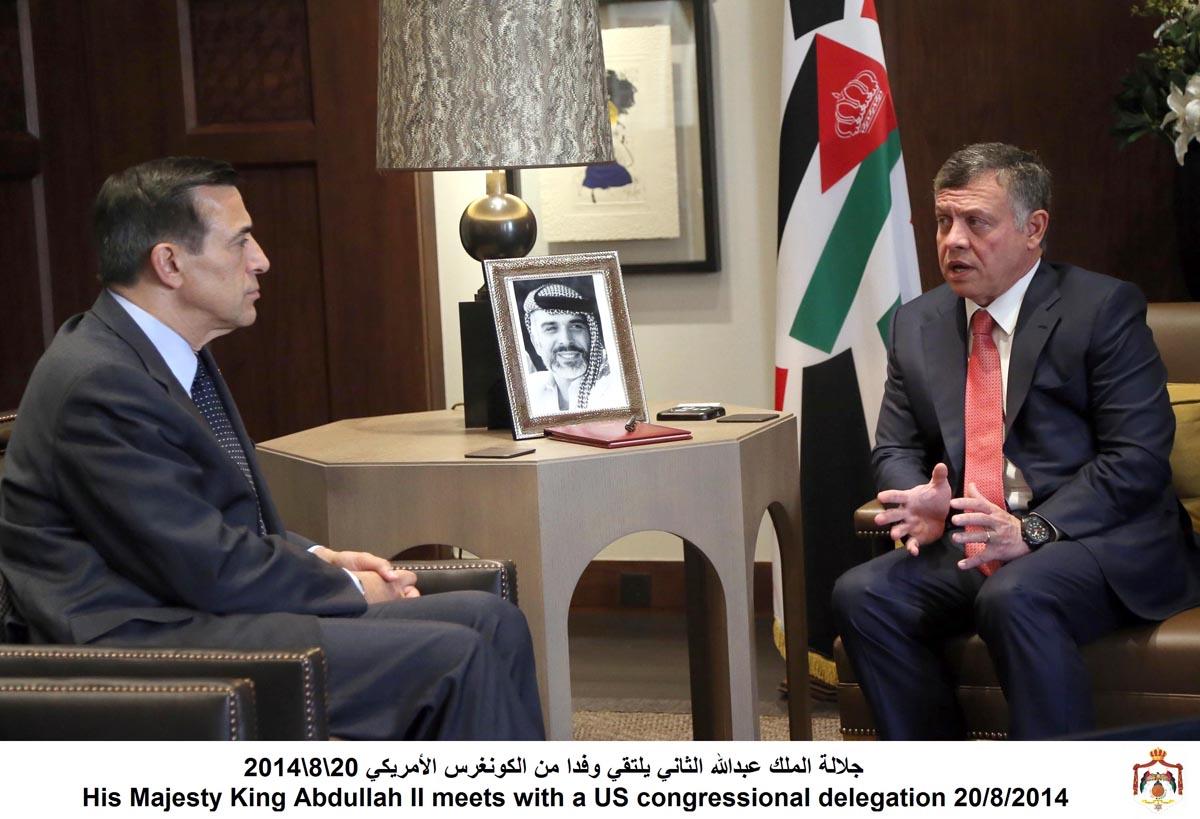 King discusses ties, region with US Congressional delegation