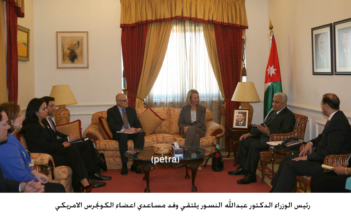 PM briefs US Congressional aides delegation on Jordan's reform process
