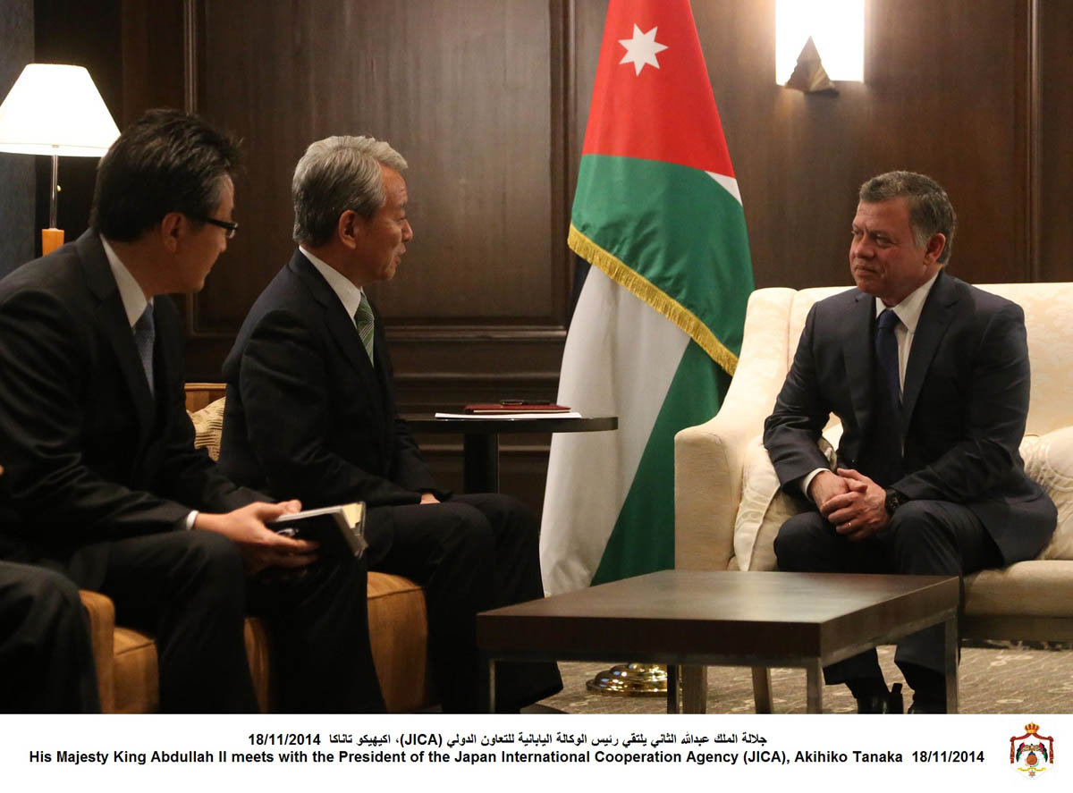 King meets heads of major Japanese corporations in Tokyo
