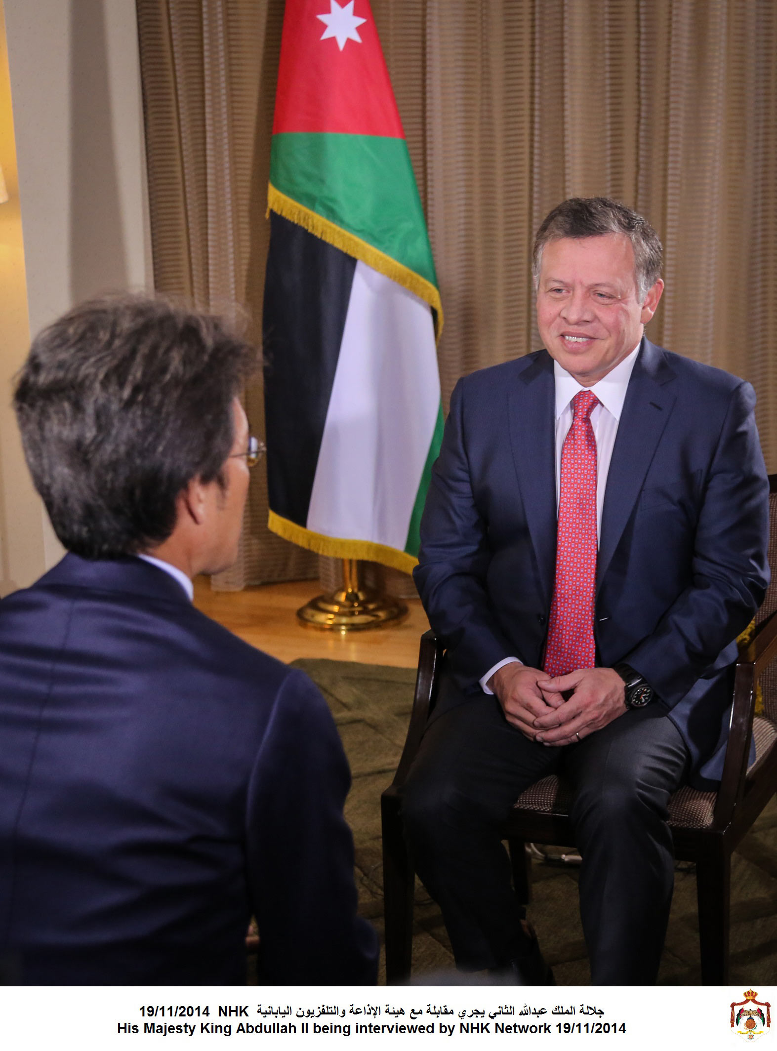 King: Jordan shoulders most of Syrian refugees' burden