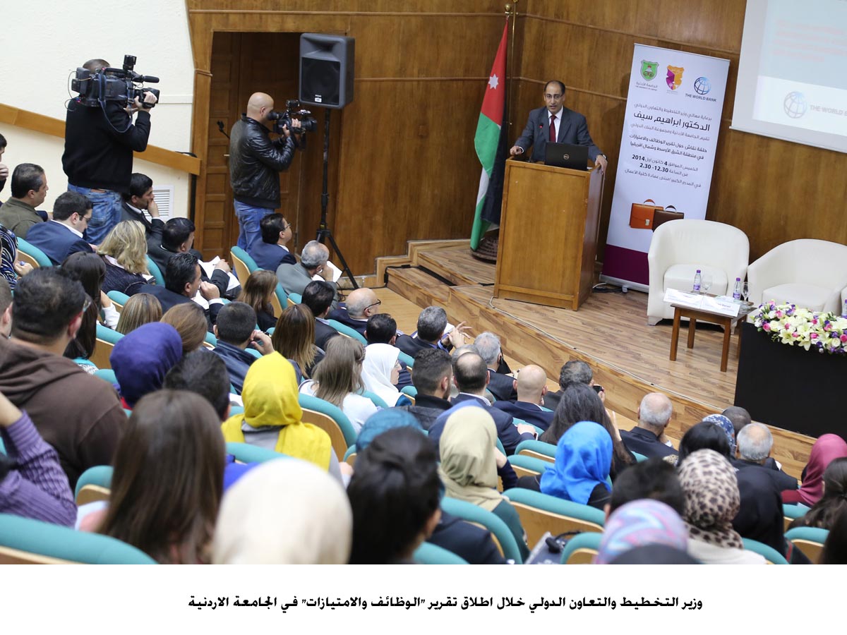 Minister of Planning: Private sector is unable to create enough jobs