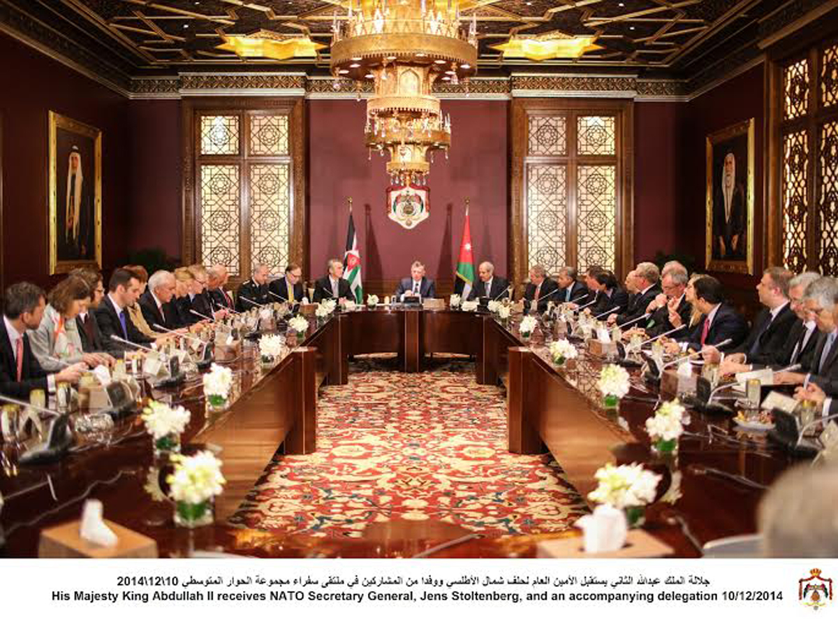Jordan keen on cementing partnership with NATO-- King