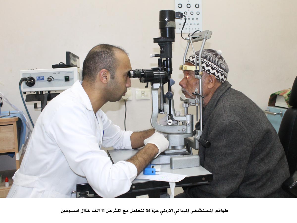 ''Gaza 34'' deals with 11,000 cases during the last two weeks