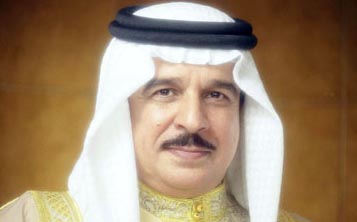 King of Bahrain arrives in Amman