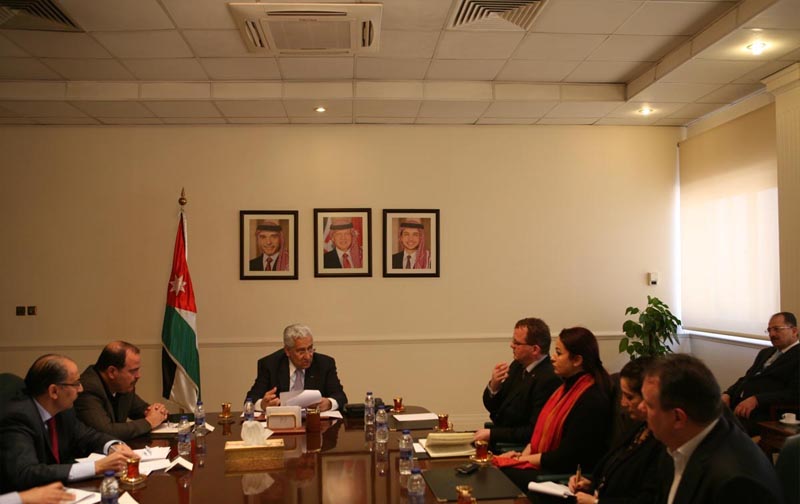 Ensour meets international NGOs representatives