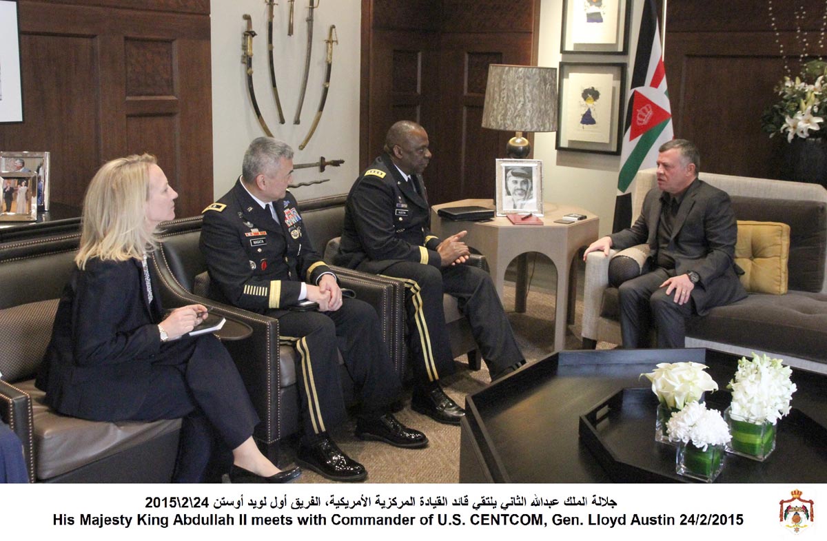 King, U.S military official discuss cooperation