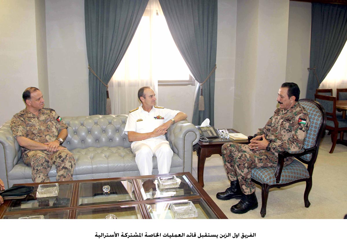 Jordan, Australia discuss military cooperation