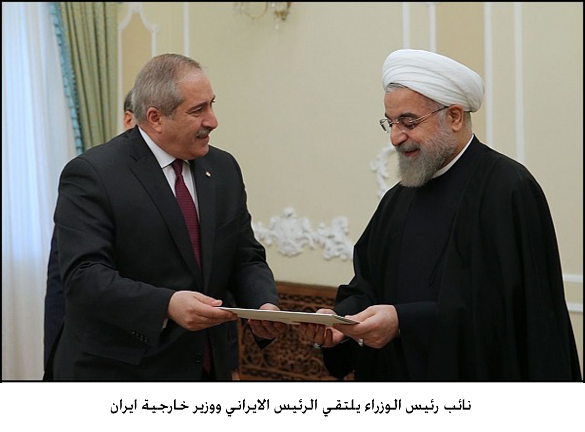 Deputy prime minister meets with Iranian president