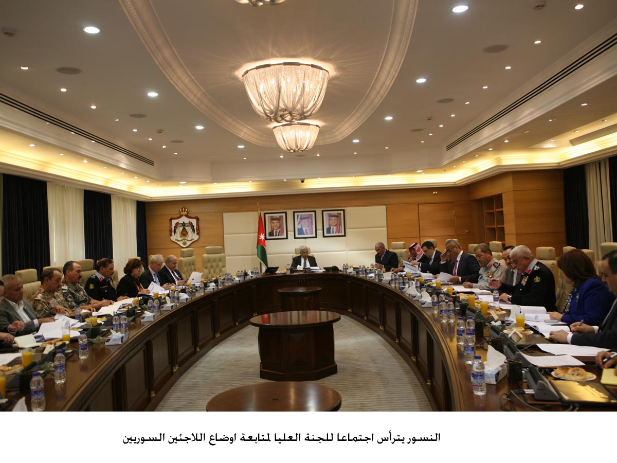 Ensour chairs steering committee meeting on Syrian refugees