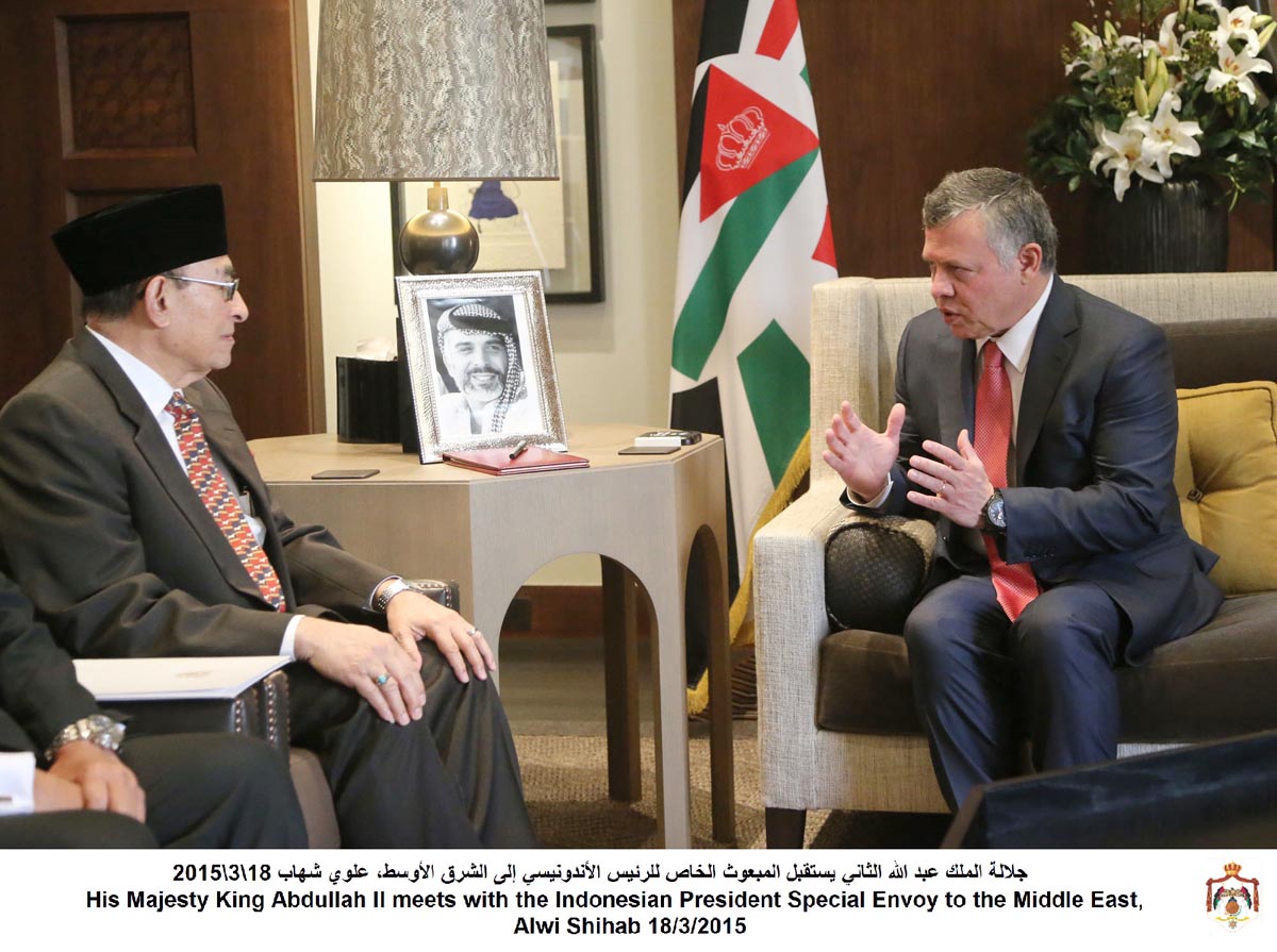 King receives Indonesian president's special envoy