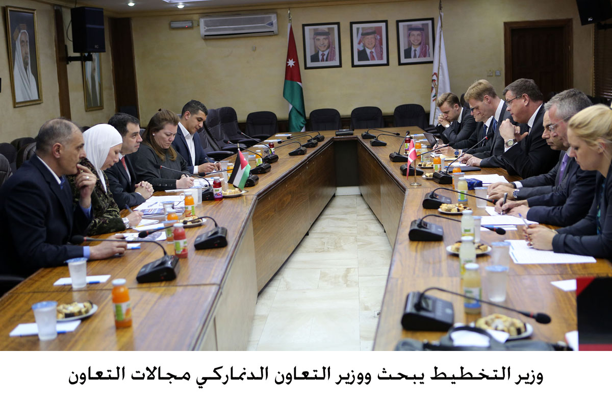 Jordan, Demark discuss ties, Syrian refugees crisis