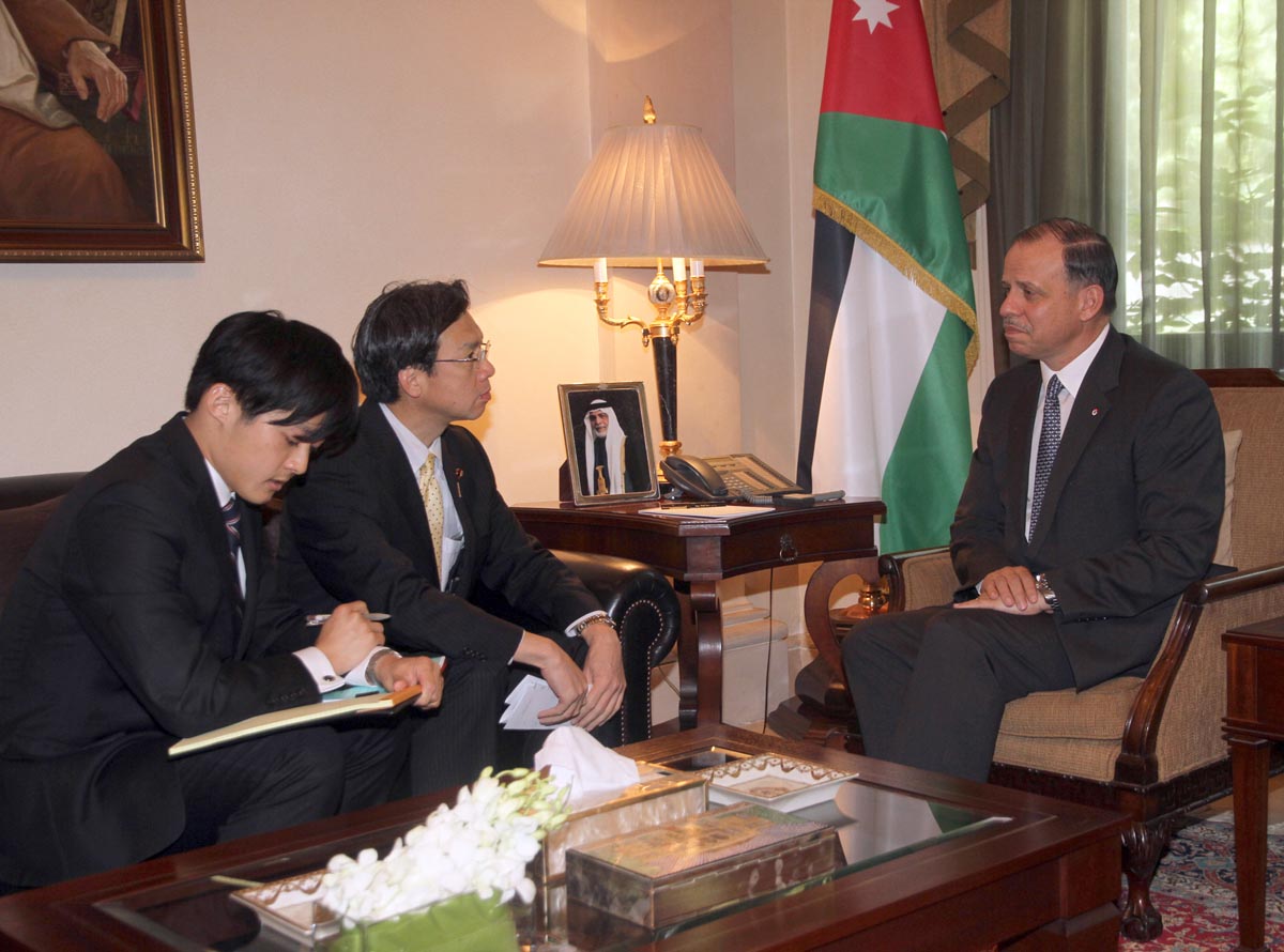 Regent meets Japanese parliamentarian