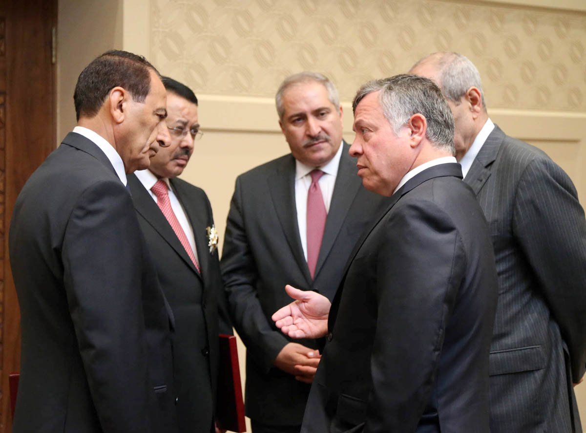 Two ambassadors sworn before the King