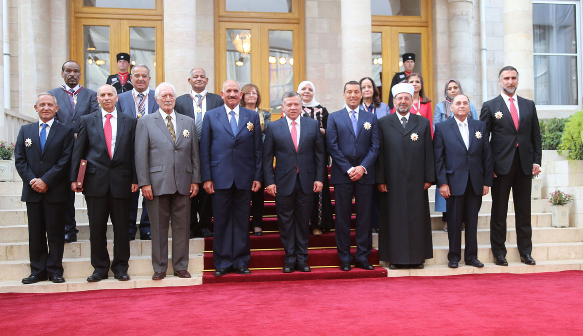 King bestows medals on achievers in various fields