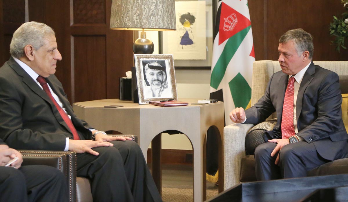 King meets with Egyptian Prime Minister