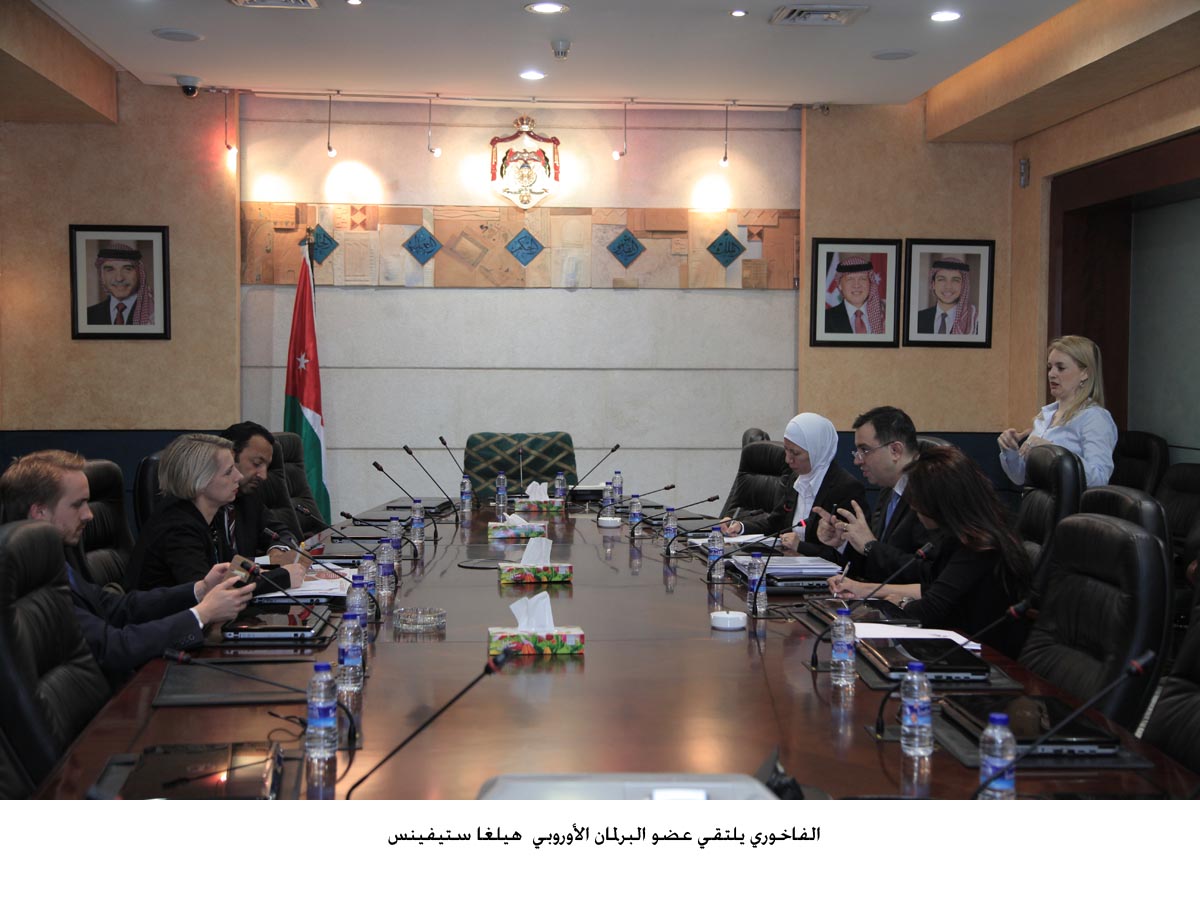 Planning minister meets EU Parliament member