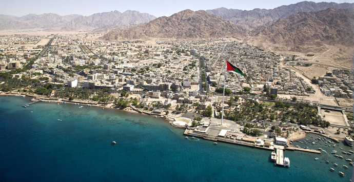 Liberian vessel catches fire off Aqaba coast