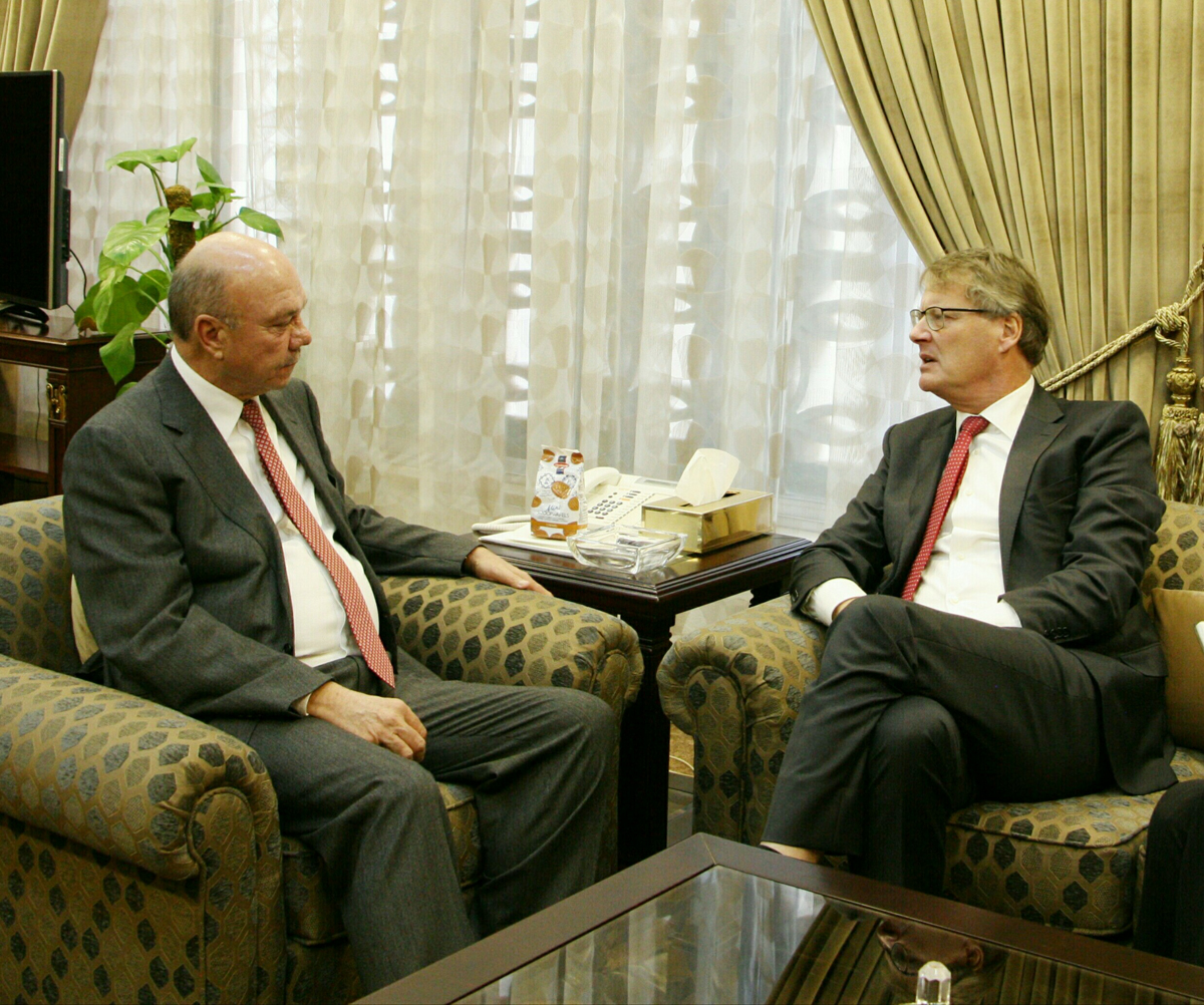 Senate president meets Dutch ambassador