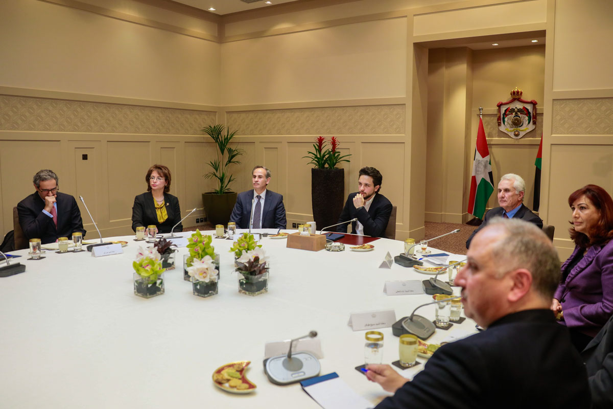 Crown Prince chairs meeting for Crown Prince Foundation