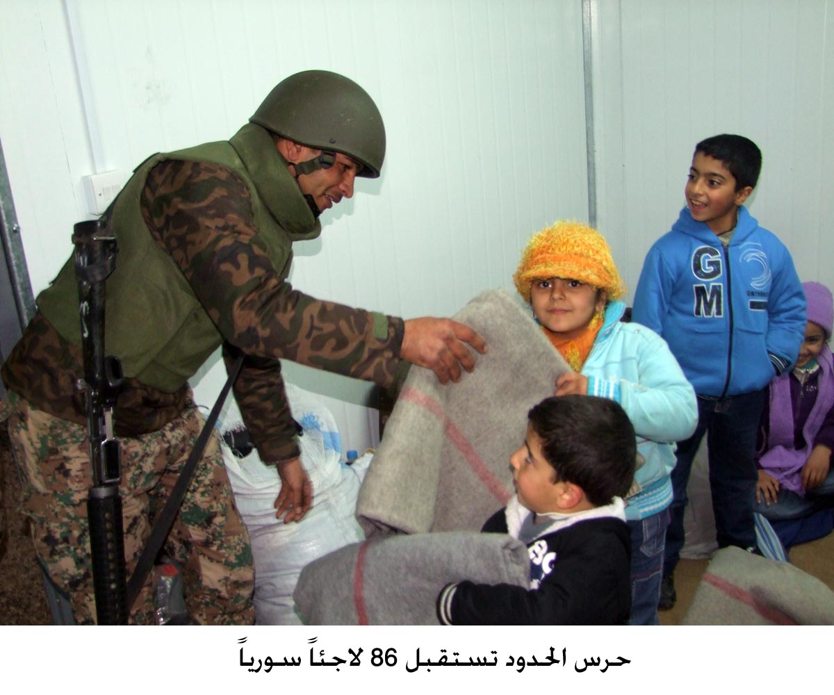 86 Syrian refugees cross into Jordan in last 24 hours
