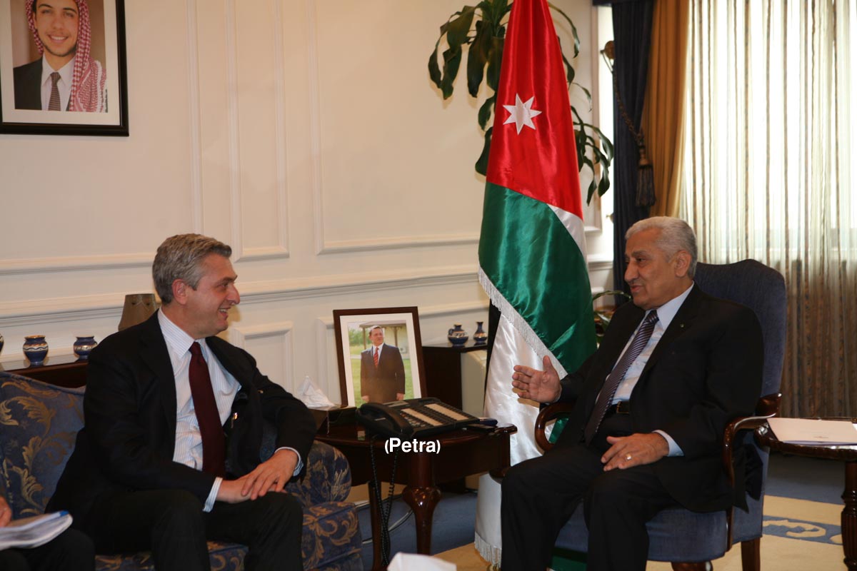 PM, UN official discuss conditions of refugees in Jordan