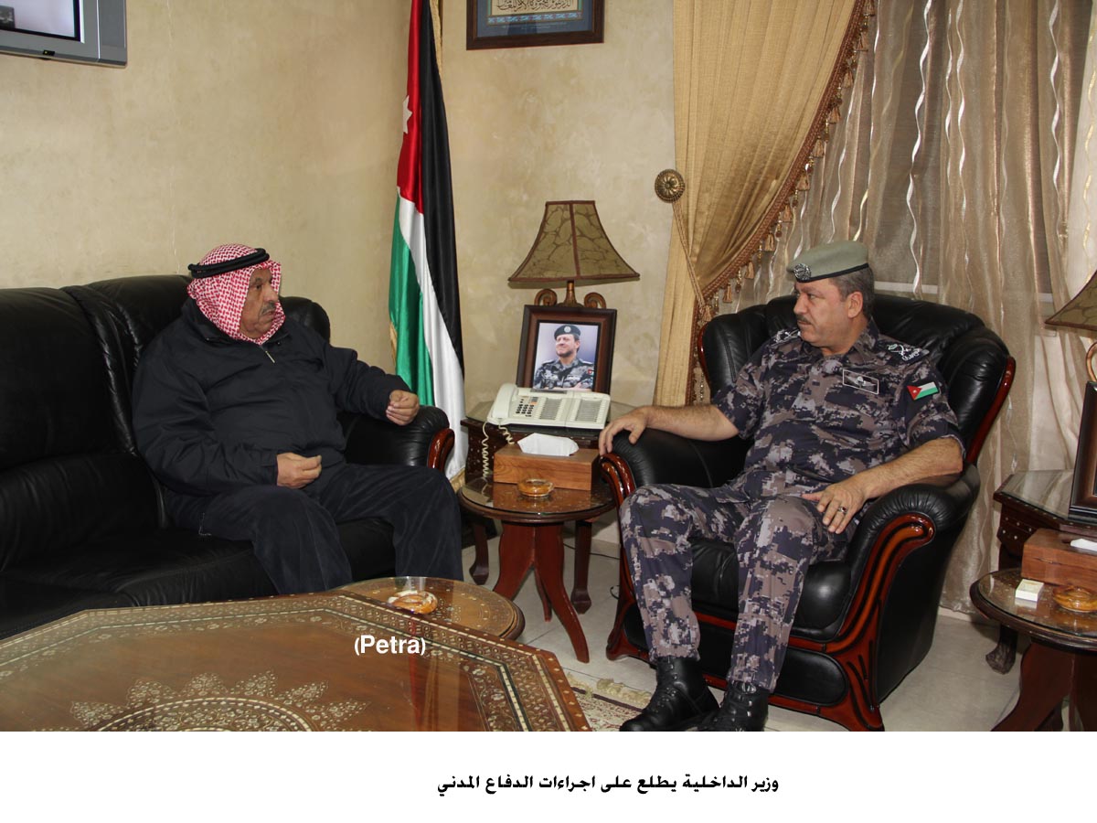 Interior minister checks on measures taken by CDD to deal with weather conditions