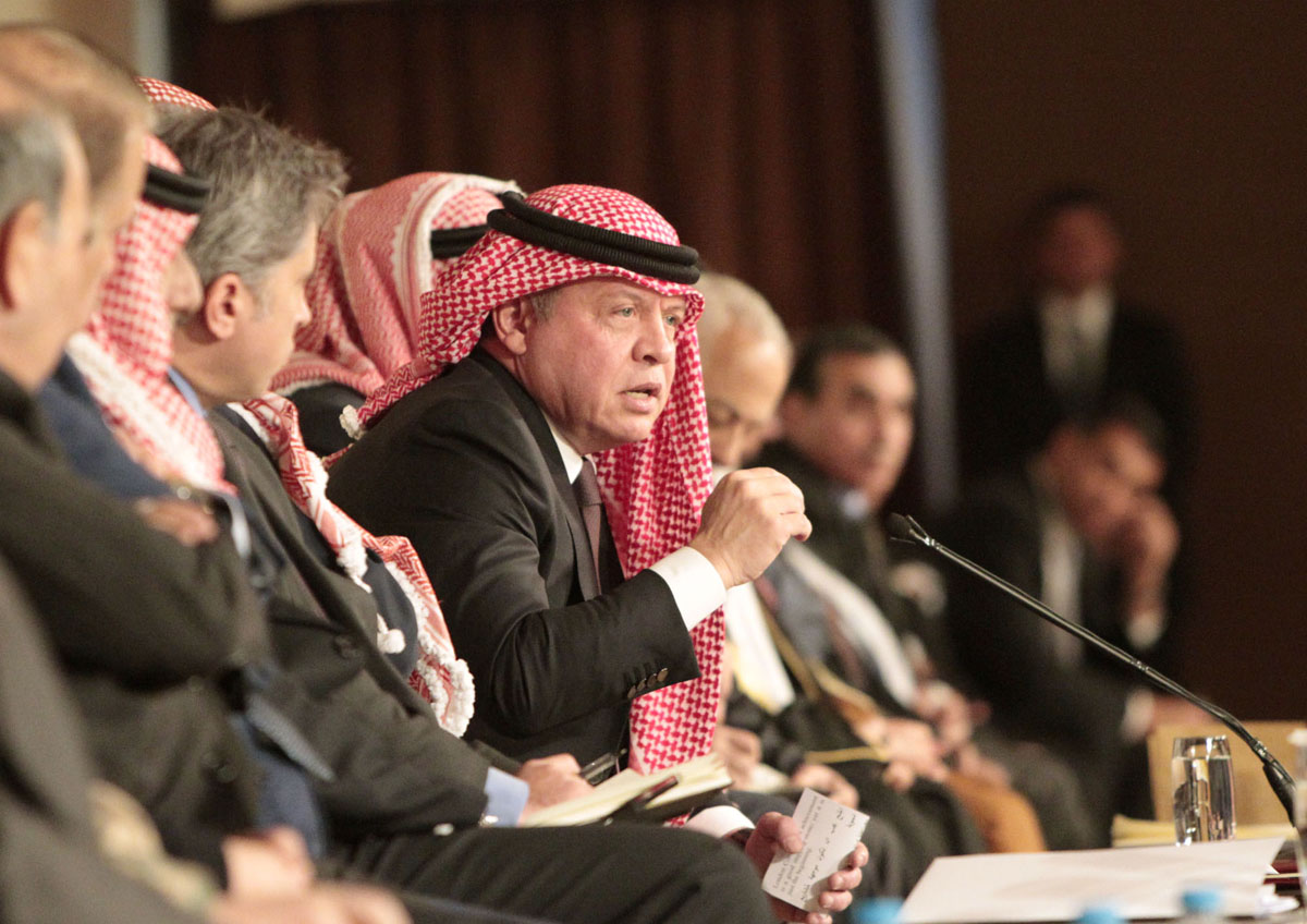 King: "Our northern border strong, secure"