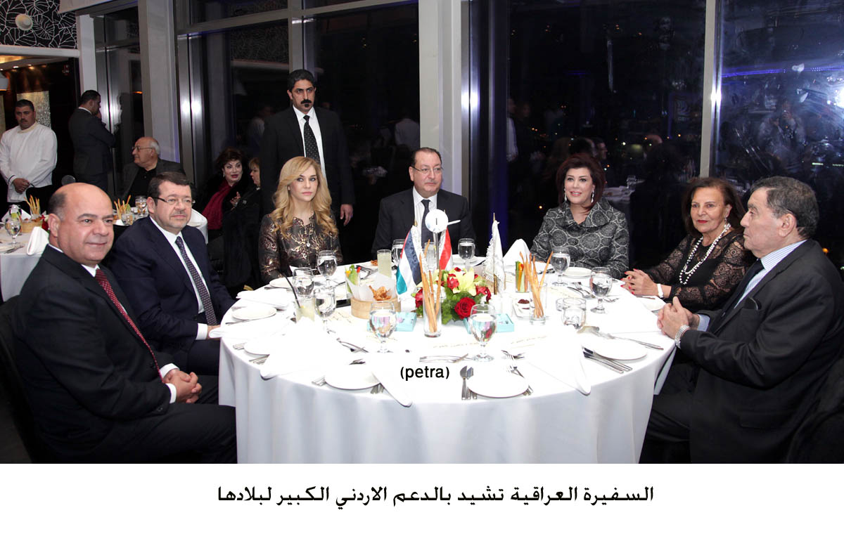 Iraqi ambassador hails Jordan's economic support