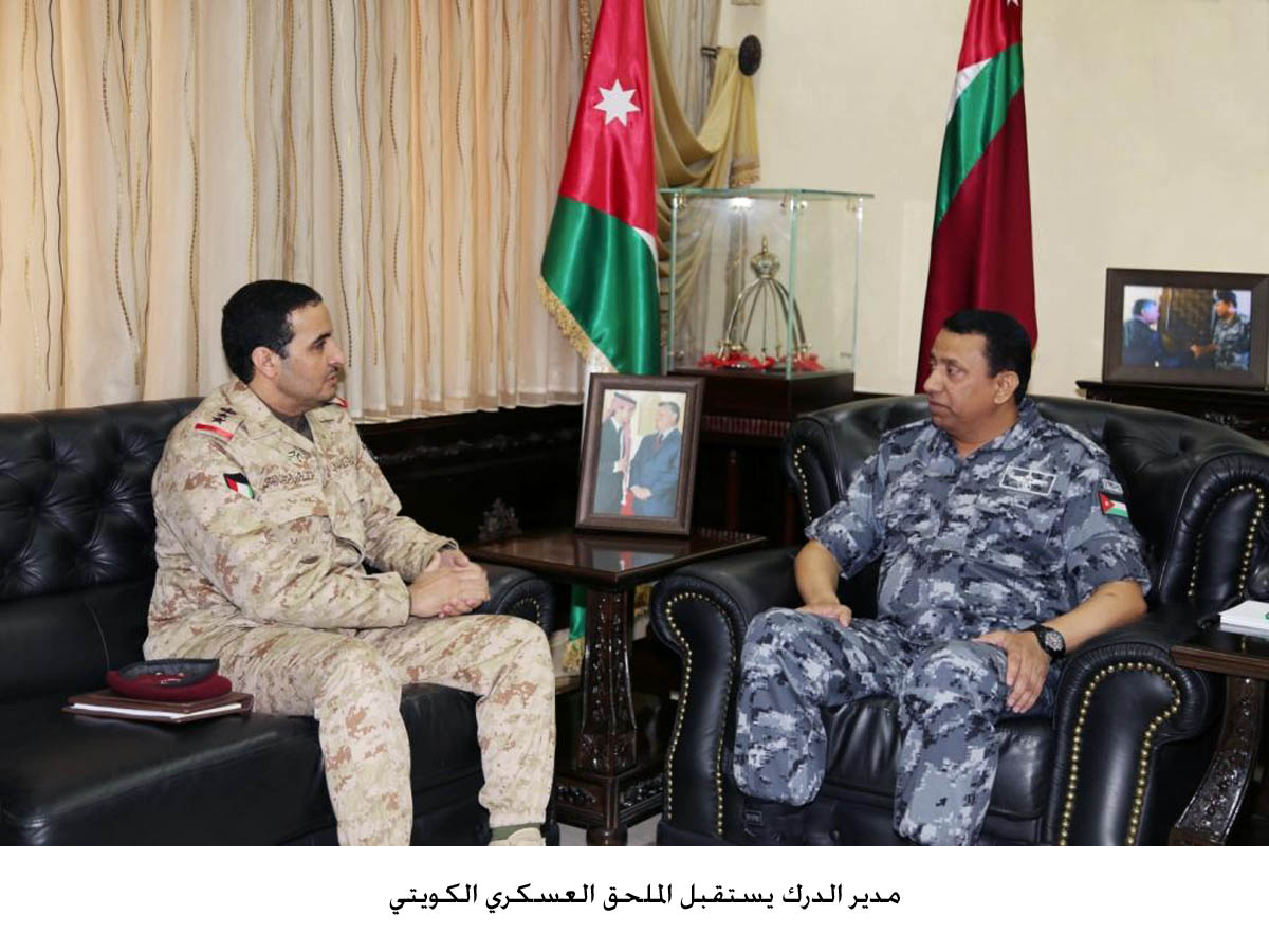 Gendarmerie director receives Kuwait military attaché