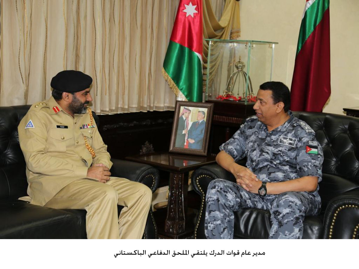 Gendarmerie director meets with Pakistan military attaché